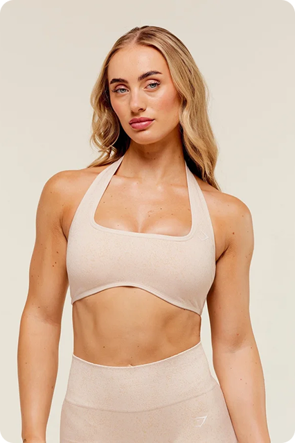 Whitney Halterneck Sports Bra